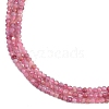 Natural Pink Tourmaline Beads Strands G-F782-A04-01-4