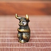 Chinese Zodiac Alloy Incense Burners Holder PW-WG008E6-02-1