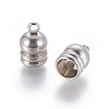 Tarnish Resistant 202 Stainless Steel Cord Ends STAS-E464-17P-1