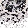 60g Resin patch multi size mixed pearl patch DIY jewelry accessories(2 bags) JX586K-1