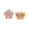 Brass Pave Cubic Zirconia Spacer Bars LS-KK-B090-03A-02G-2