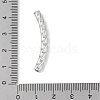 304 Stainless Steel Curved Tube Beads STAS-M071-03F-P-4