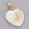 Shell Pendants STAS-F210-17G-J-1