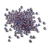 Transparent Stripe Glass Seed Beads GLAA-NH0001-06I-2