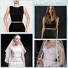 Metal Full Crystal Rhinestone Horse Eye Bridal Waist Belts for Wedding Dress AJEW-WH20080-65A-S-4