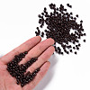 Baking Paint Glass Seed Beads SEED-US0003-4mm-K18-4