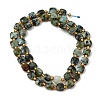 Natural African Turquoise(Jasper) Beads Strands GG-CBA96AE-A06-6x6mm-3