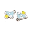 Alloy Enamel Pendants ENAM-M053-07P-3