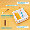   Plastic Artist Brush Basin Multifunction Paint Brush Tub TOOL-PH0001-24-4