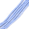 Synthetic Blue Lace Agate Beads Strands G-M401-B01-1