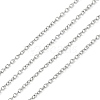 304 Stainless Steel Cable Chains CHS-A003J-0.4mm-1