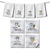 4Pcs 4 Styles Microfiber Cleaning Cloth AJEW-WH0645-005-1