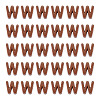 Opaque Acrylic European Beads LS-OACR-TAC0019-006W-2