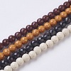 Natural Hokutolite Beads Strands G-D871-12mm-M-1