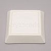 Porcelain Square Jewelry Holder DJEW-WH0050-10D-2