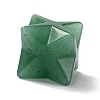 Natural Green Aventurine Sculpture Healing Crystal Merkaba Star Ornament G-C234-02G-3