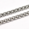 Tarnish Resistant 304 Stainless Steel Wheat Chains CHS-L001-30-8mm-1