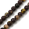 Natural Cherry Blossom Jasper Beads Strands G-C079-A02-01-1