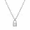 Heart Lock Pendant Necklaces XN5308-2-1