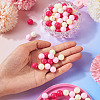 Opaque Acrylic Beads OACR-TAC0014-06A-6