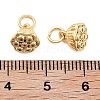 Rack Plating Brass Micro Pave Cubic Zirconia Pendants KK-Z071-63G-3