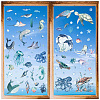 8 Sheets 8 Styles PVC Waterproof Wall Stickers DIY-WH0345-218-1