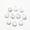 Natural Howlite Cabochons G-R417-10x14-29-1