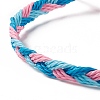 3Pcs 3 Style Plastic Braided Bead Bracelets Set BJEW-B065-08B-5