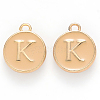 Golden Plated Alloy Enamel Charms LS-ENAM-S118-06K-1