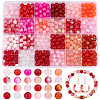   552Pcs 24 Styles Glass Beads GLAA-PH0003-18-1