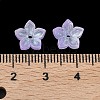 Dyed & Heated Glass Bead Caps GLAA-Z019-02H-3