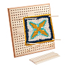 CHGCRAFT 1Pc Wood Crochet Blocking Boards DIY-CA0004-76-8