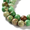 Dyed Natural Regalite/Imperial Jasper/Sea Sediment Jasper Beads Strands G-B124-C01-12-4