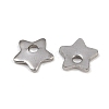 Non-Tarnish 304 Stainless Steel Five-Pointed Star Charms Pendants X-STAS-Q171-03-4