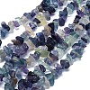 Natural Fluorite Stone Bead Strands G-R192-05-2