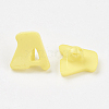 Acrylic Shank Buttons X-BUTT-E028-07-2