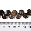 Natural Multi-Color Agate Beads Strands G-T138-126-4