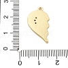 Brass Micro Pave Cubic Zirconia Pendants KK-L228-25B-G-3