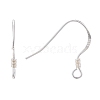 925 Sterling Silver Earring Hooks STER-K167-049B-S-2
