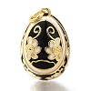 Brass Enamel Pendants KK-K389-150G-02-1