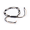 Adjustable Nylon Cord Braided Bead Bracelets Sets BJEW-JB04416-4