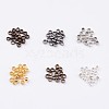 Rondelle Brass Crimp Beads E002-M-2