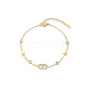 Stainless Steel Oval Link Bracelets for Women GP2425-1-1