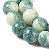 Baking Paint Glass Bead Strands X-GLAA-H031-01A-07-4