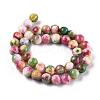 Jade Beads Strands G-D264-6mm-XH19-2