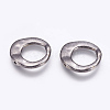 Tibetan Style Irregular Ring Bead Frames LS-K081Z052-1