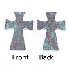 PU Leather Big Pendants LS-FIND-T020-006-1