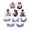 Girls & Flower Theme Paper Sticker DIY-C082-03E-2