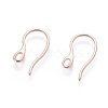 304 Stainless Steel Earring Hooks STAS-O110-19RG-2