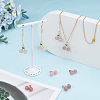 10Pcs Natural Agate Fruit Pendants G-OC0005-93-4